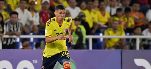 Selección Colombia Sub-20. Foto: VizzorImage / Gabriel Aponte