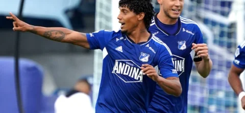 Millonarios recibirá a Águilas Doradas en la fecha 9 de la Liga BetPlay. / Foto: VizzorImage - Andrés Rott