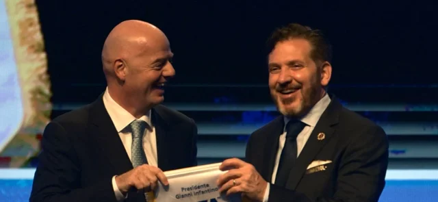 Conmebol pidió ser candidata al Mundial 2030. Foto: AFP