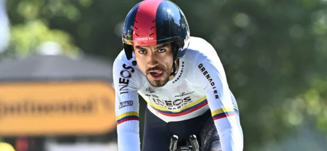 Daniel Martínez, ciclista colombiano. /Foto AFP