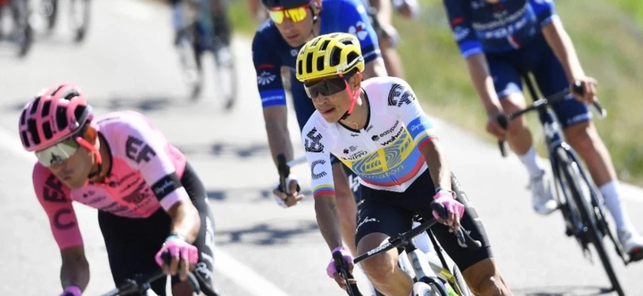 Esteban Chaves se mantiene entre los 10 mejores en la Vuelta a Cataluña. / Foto: AFP.