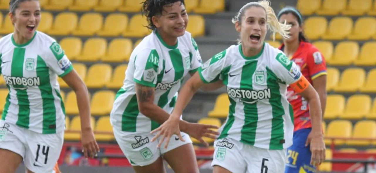 Gol Atlético Nacional - VizzorImage / Leonardo Castro