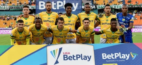 Así fue el gol de Huila contra Boyacá Chicó. / Foto: VizzorImage - Luis Benavides