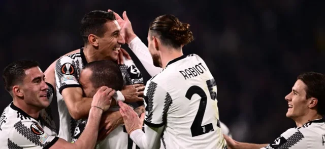 Di María anotó el único gol del partido. / Foto: AFP.