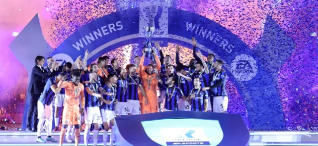 Inter de Milán. Foto: AFP