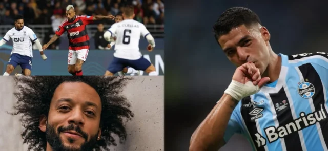 Jugadores que han regresado al fútbol sudamericano y brasilero. / Foto: AFP - Instagram Marcelo Twelve.