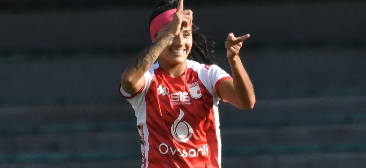 Victoria para Santa Fe 3-0 sobre Pasto - VizzorImage / Luis Ramirez