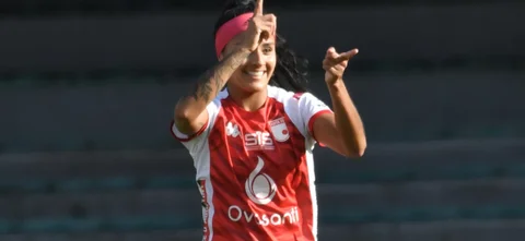 Victoria para Santa Fe 3-0 sobre Pasto - VizzorImage / Luis Ramirez