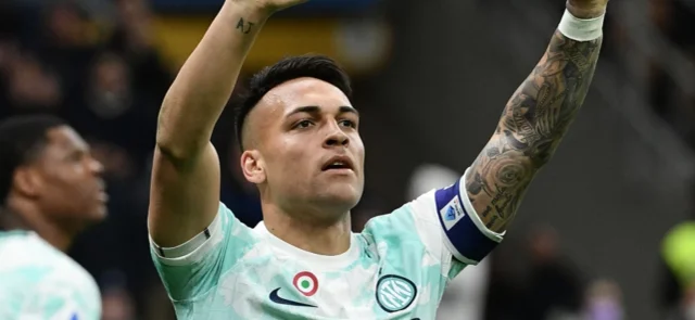 Lautaro Martínez. Foto: AFP