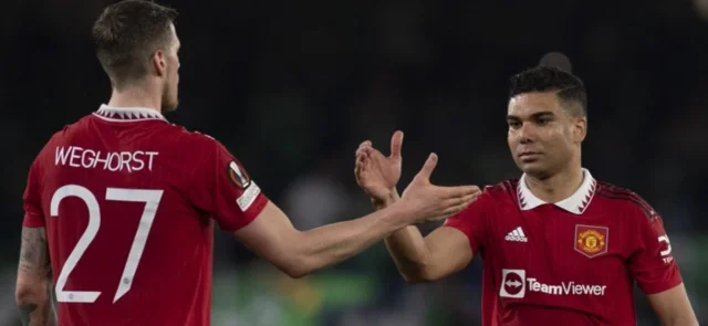 Manchester United pasó a cuartos de final de la Europa League. / Foto: AFP.