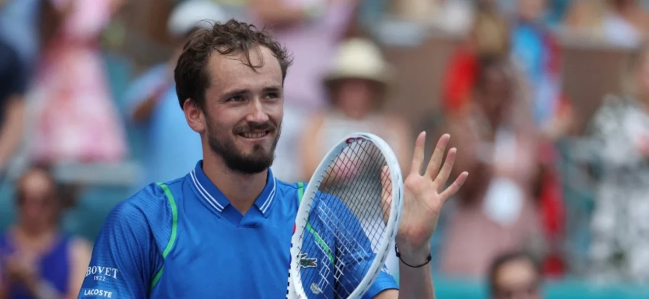 Daniil Medvedev. Foto: AFP