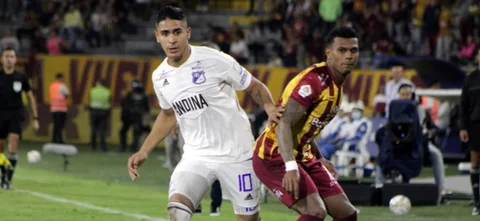 Tolima y Millonarios empataron. Foto: VizzorImage / Juan Torres