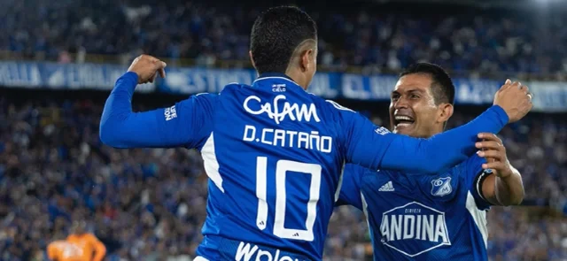 Millonarios avanzó a la Fase III de la Copa Liberadores. / Foto: @millosfcoficial.