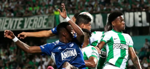 Nacional y Millonarios empataron. Foto: VizzorImage / Donaldo Zuluaga