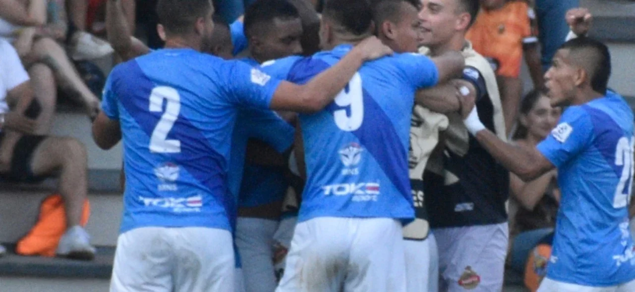 Celebración de gol de Orsomarso - VizzorImage / David Murillo