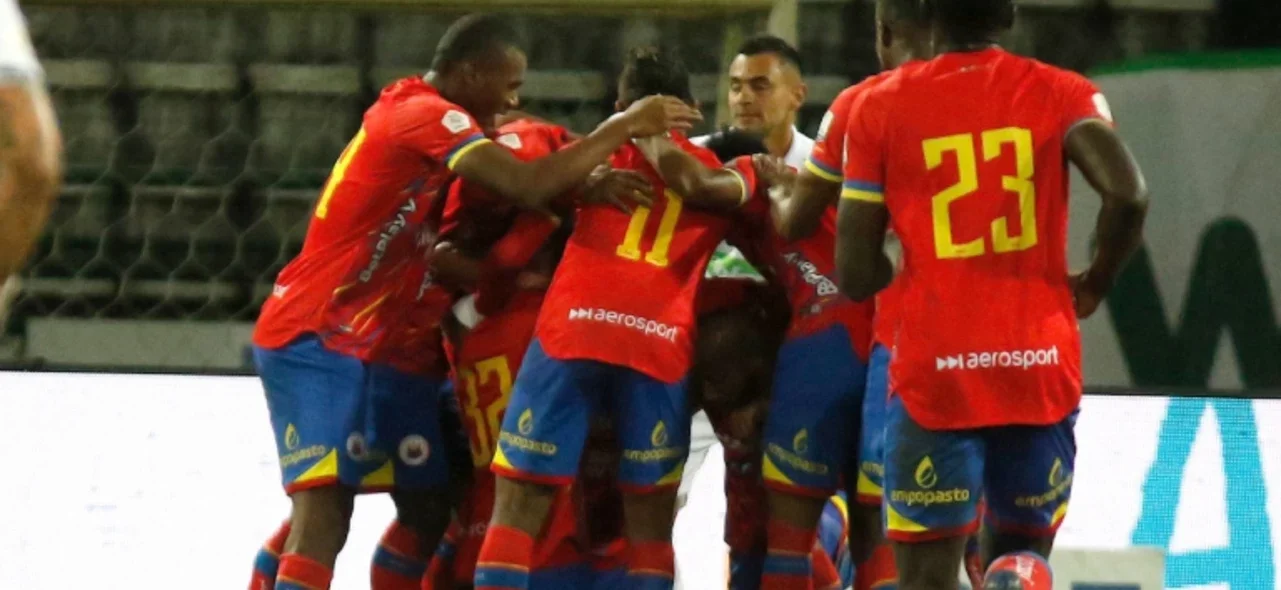 Tirunfo para Pasto 0-1 sobre Once Caldas -VizzorImage / John Jairo Bonilla