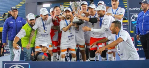 Real Antioquia, campeón de la Supercopa de Futsal. / Foto: VizzorImage - Leonardo Castro