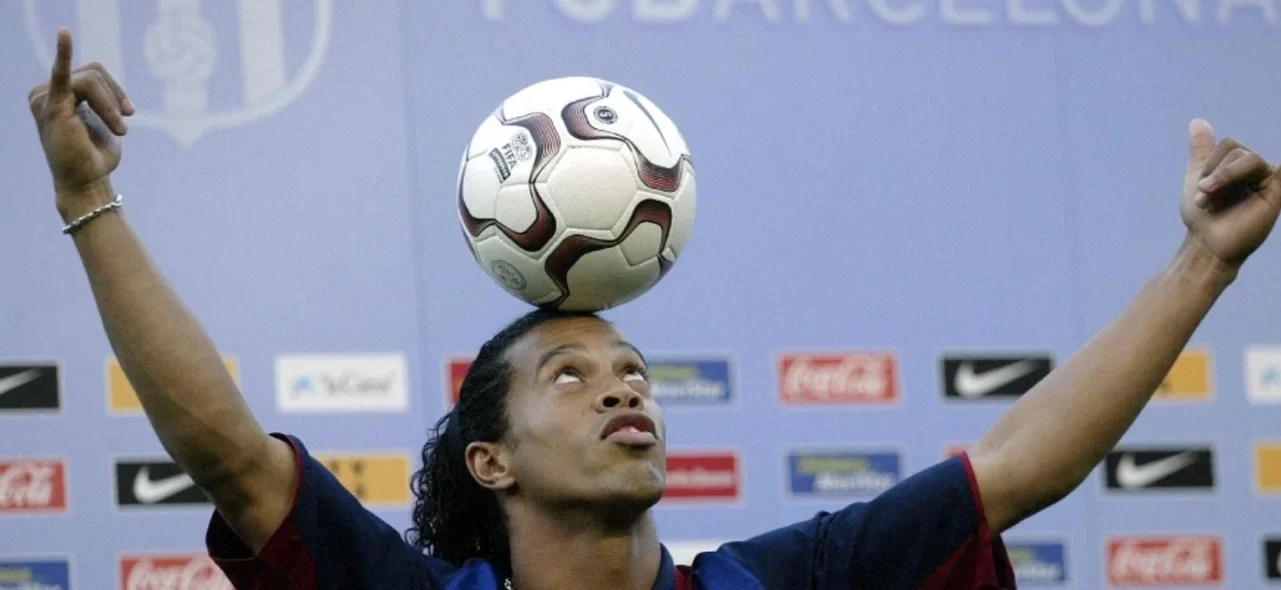 Ronaldinho. Foto: AFP