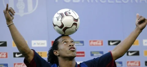 Ronaldinho. Foto: AFP