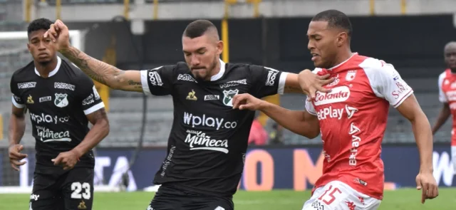 Santa Fe vs. Cali. Foto: VizzorImage / Felipe Caicedo