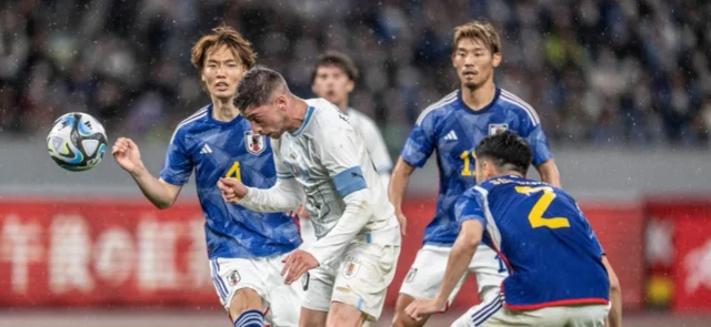 Japón vs. Uruguay - Foto: AFP
