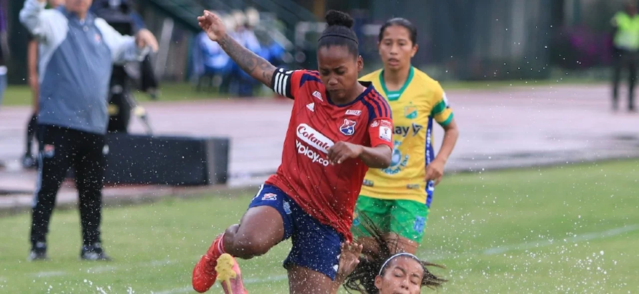 María Helena Hurtado fue quien le dio la victoria a Medellín. / Foto: Vizzorimage.