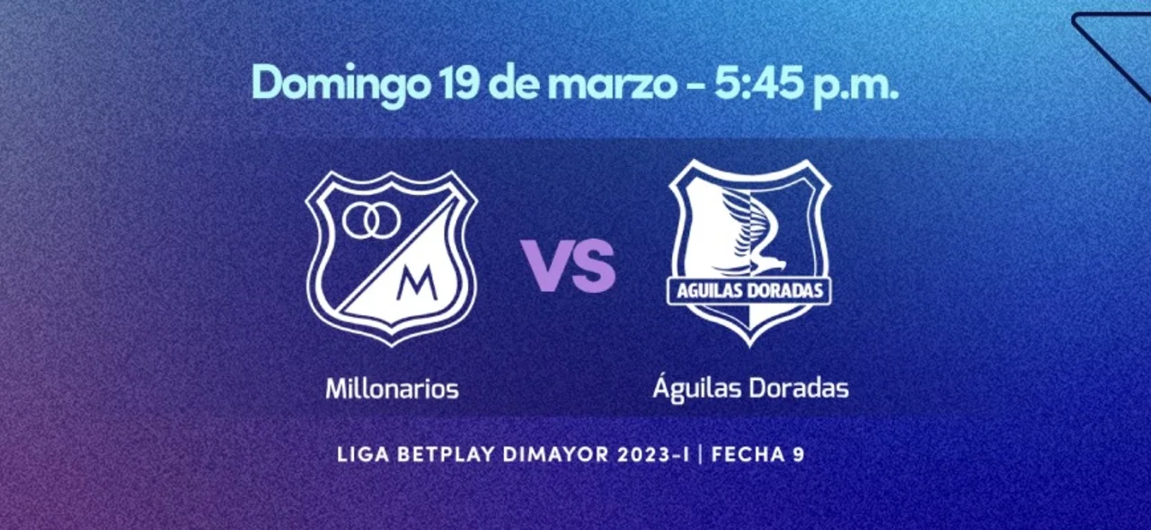 Millonarios vs Águilas Doradas - BackStage