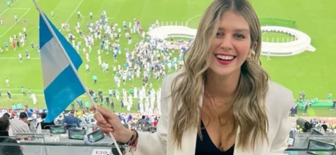 Andrea Guerrero, periodista y presentadora de Win Sports. / Foto: Instagram Andrea Guerrero