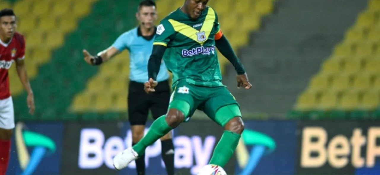 Goles de Quindío ante Barranquilla en el Torneo BetPlay. / Foto: VizzorImage - Ricardo Vejarano