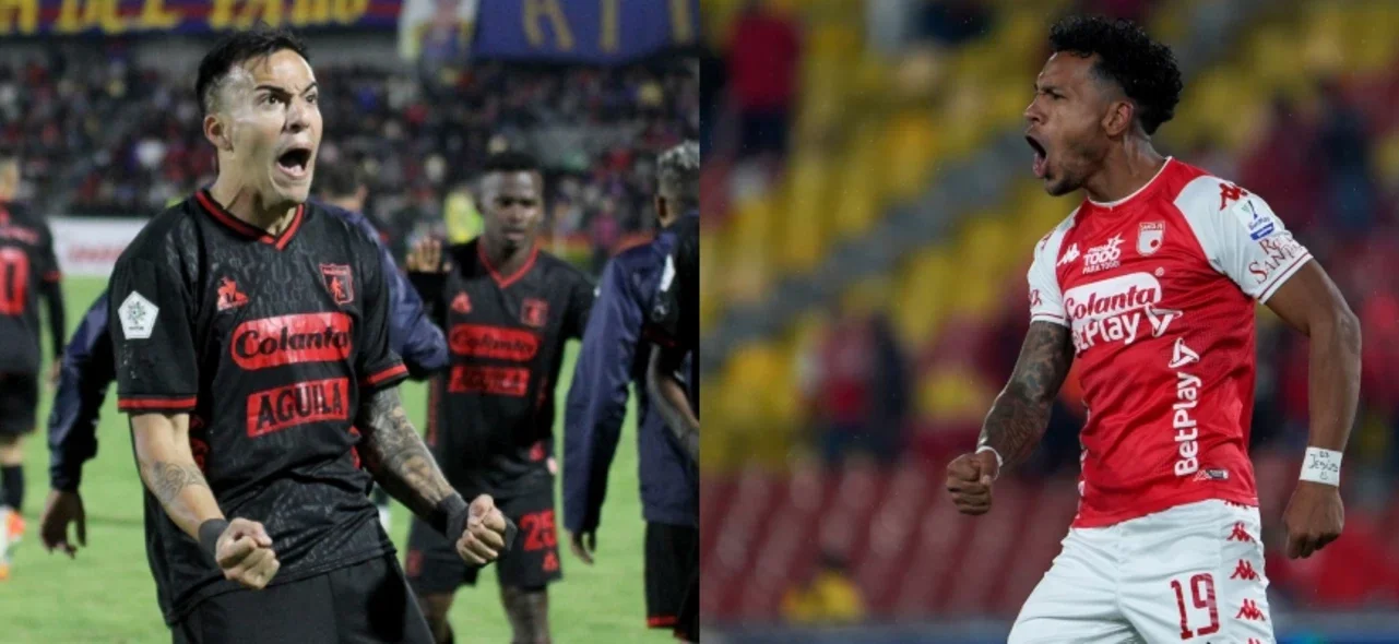 Santa Fe y América se miden con realidades diferentes / Fotos VizzorImage