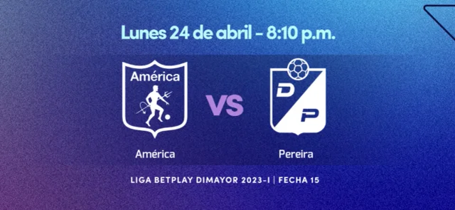América de Cali recibe a Pereira para volver a sumar puntos en la Liga.