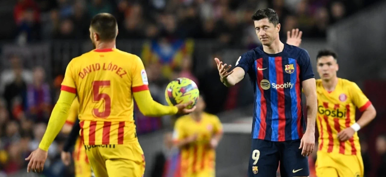 Barcelona empató con Girona. Foto: AFP