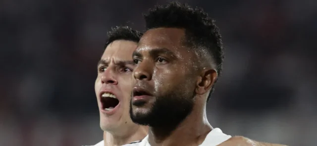 Miguel Borja. Foto: AFP