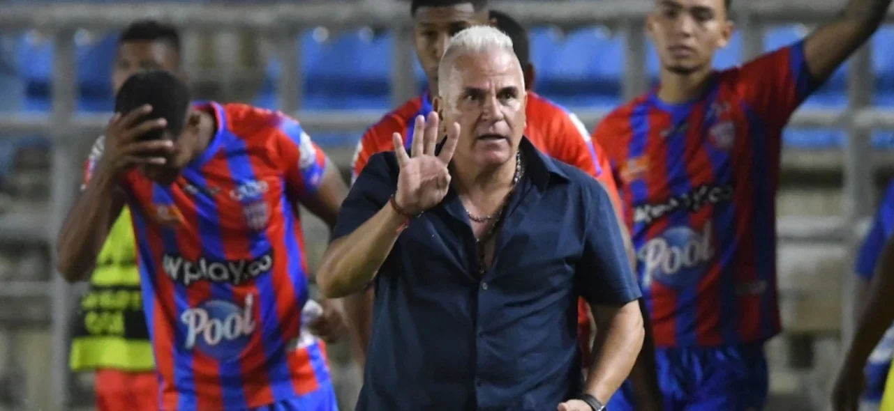 Claudio Rodríguez dio detalles del juego de Unión Magdalena ante Águilas. / Foto: Vizzorimage.