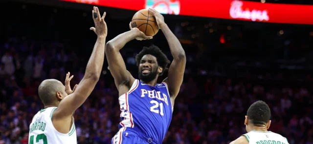 Triunfo para Philadelphia 76ers sobre Boston Celtics / AFP
