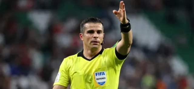 Fernando Hernández, árbitro mexicano / AFP