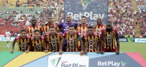 Así fue el fuera de lugar de Tolima contra Boyacá. / Foto: Vizzorimage.