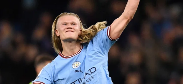 Erling Haaland. Foto: AFP