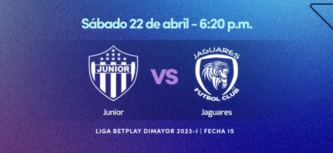 Junior recibe a Jaguares en la fecha 15 de la Liga.
