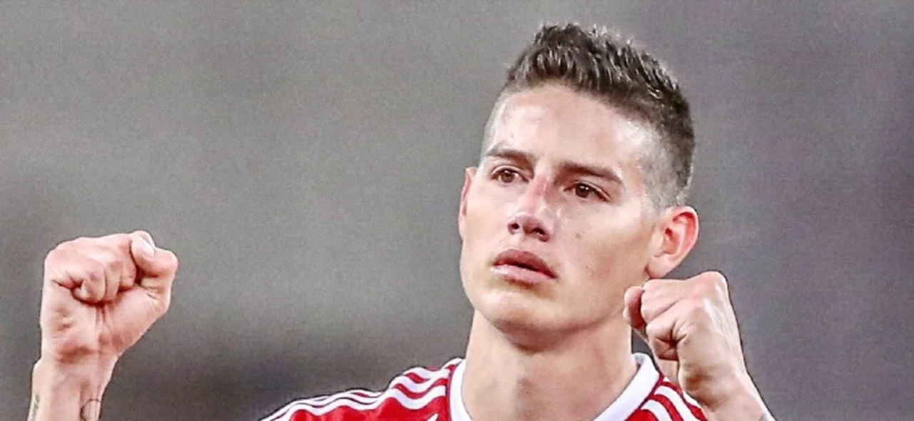 James Rodríguez. Foto: Twitter/@olympiacosfc