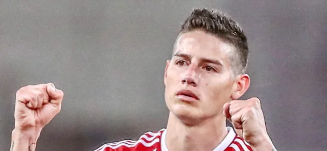 James Rodríguez. Foto: Twitter/@olympiacosfc