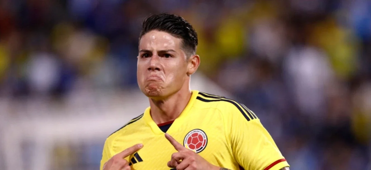 James Rodríguez. Foto: AFP
