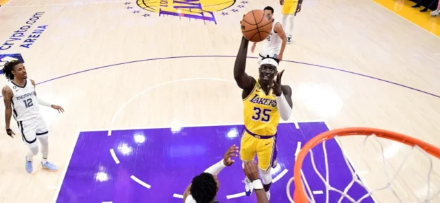 Clasificación para los Lakers - AFP