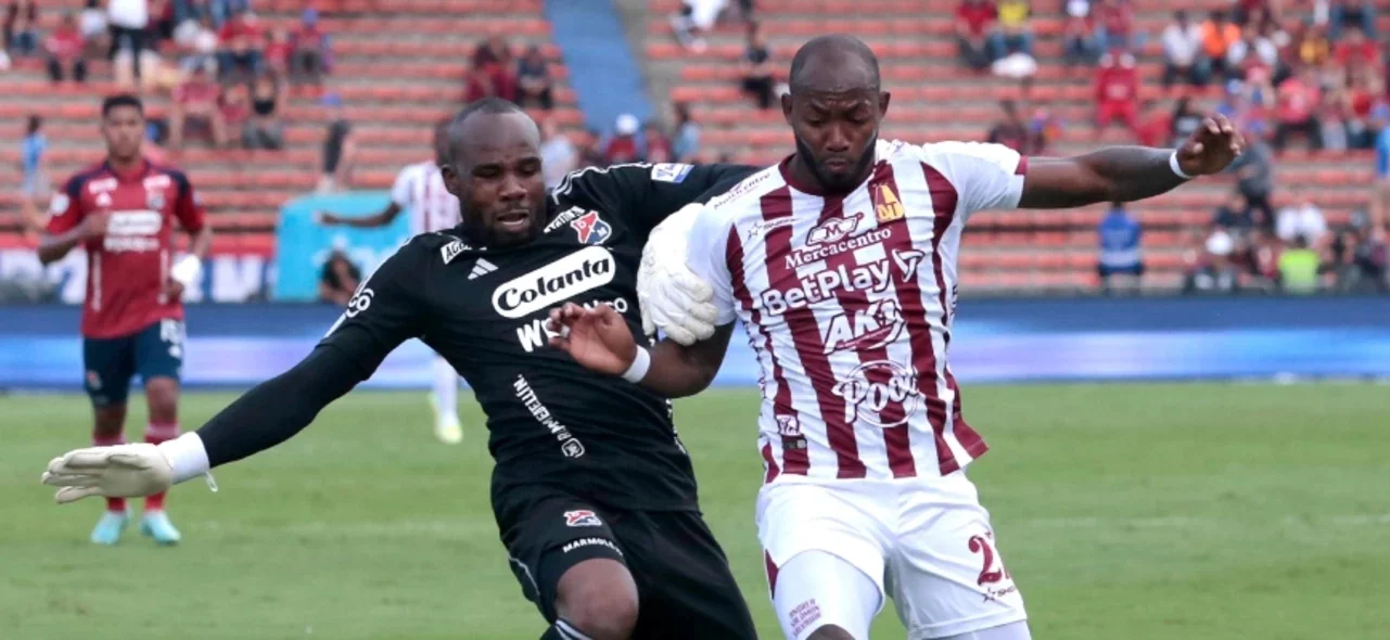 Medellín y Tolima empataron. Foto: VizzorImage / Donaldo Zuluaga