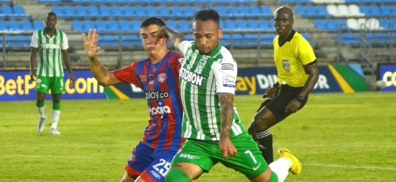 Nacional recibe a Unión Magdalena. Foto: VizzorImage / Gustavo Pacheco