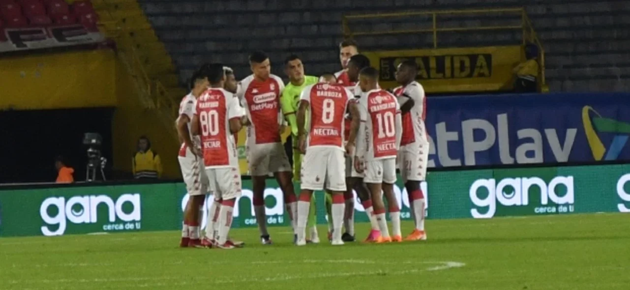 Mira las opciones que tuvieron los dos equipos en El Campín. / Foto: Vizzorimage.