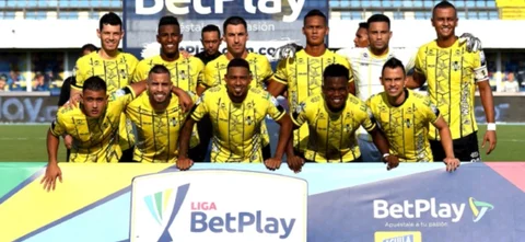 Alianza Petrolera estuvo cerca del primer gol. / Foto: Vizzorimage.