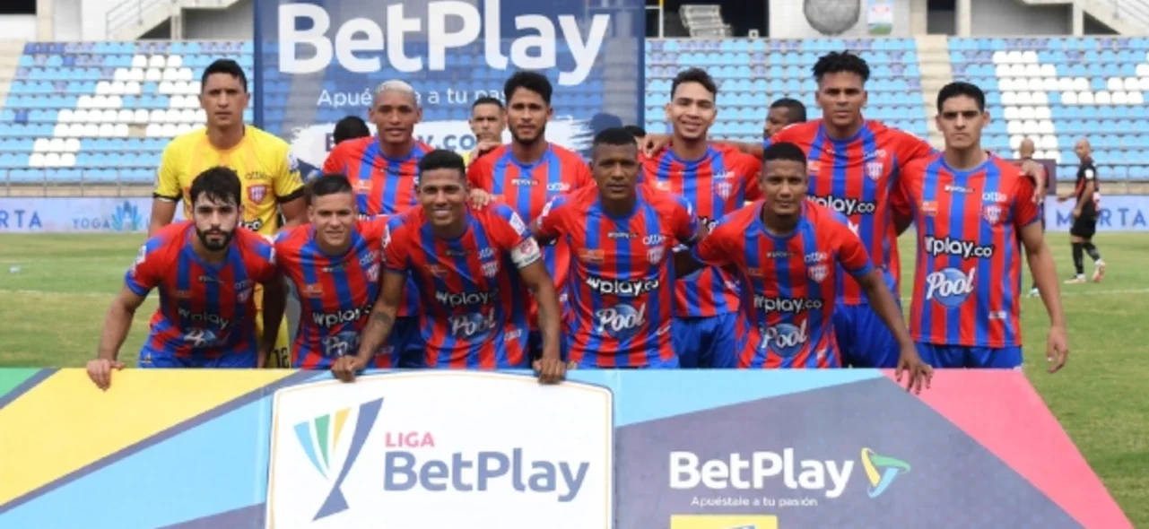 Unión Magdalena vs. Pereira en la fecha 13 de la Liga. / Foto: Vizzorimage.