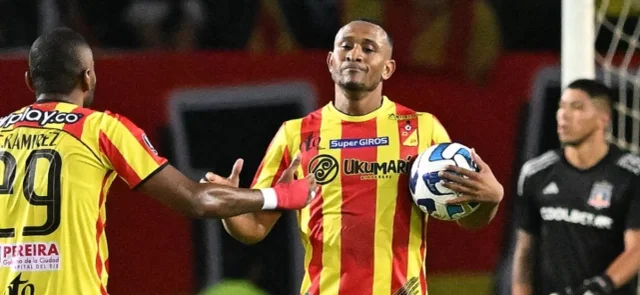 Pereira empató 1-1 en su debut en la Copa Libertadores. / Foto: AFP.