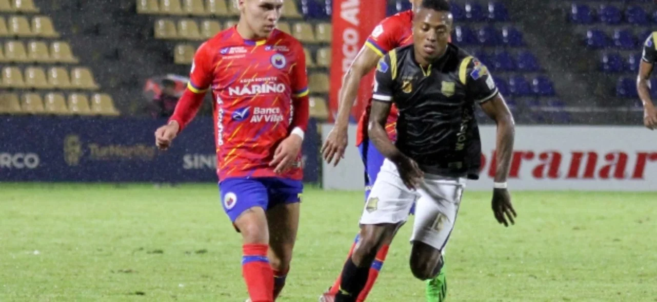 Así fue el empate entre Pasto y Águilas Doradas. / Foto: Vizzorimage.